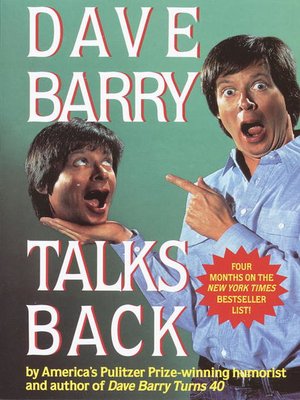 cover image of Dave Barry Talks Back